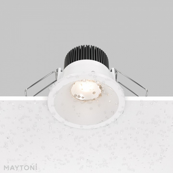 Встраиваемый светильник Downlight DL034-01-06W3K-W Maytoni Zoom