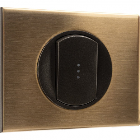 Legrand Celiane Золото Рамка 1 пост (2 модуля)