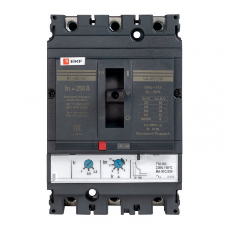 EKF PROxima Автоматический выключатель ВА-99C (Compact NS) 250/250А 3P 45кА