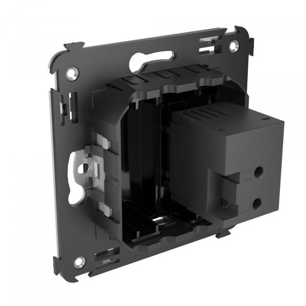 DKC Avanti Черный квадрат Зарядное устройство USB