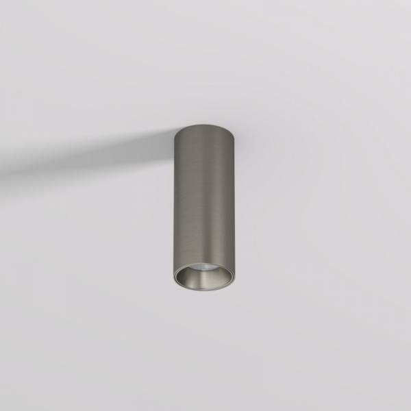 DK2615-DN Накладной светильник SHINE TUBE со светодиодом, D45*H115, IP20, 3000К, 7W, RA?90, темный никель, алюминий