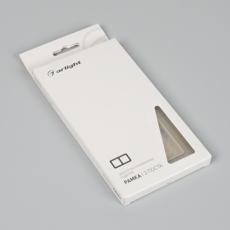 Arlight Рамка стеклянная FRM-OMALI-SFGS-2-GD (-)