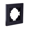 Рамка 1-постовая, черный Kollinger Eleganz Plex EP1BK