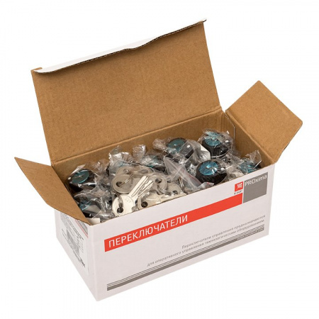 EKF PROxima Переключатель BG21 2P с замком не возвратный NO