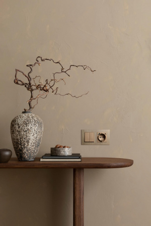 Розетка штепсельная SCHUKO 16A/250 В с USB A+C 20W, золотой Kollinger REA-004GD для Aspekt, Eleganz, Reflex