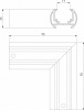 Slim Magnetic Коннектор угловой для шинопровода Round накладной (черный) 85135/00 Elektrostandard Slim Magnetic a065259
