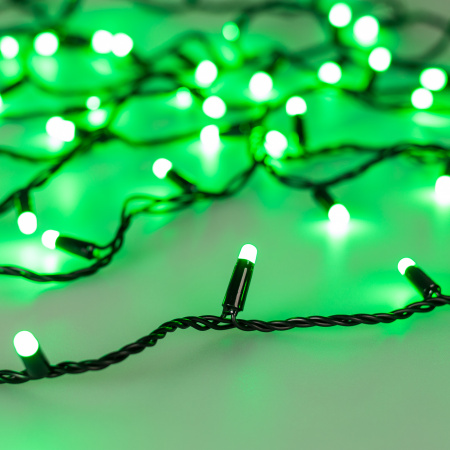 Arlight Светодиодная гирлянда ARD-STRING-CLASSIC-20000-BLACK-200LED-MILK-SYNC RGB (230V, 13W) (Ardecoled, IP65)