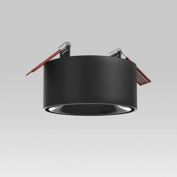 Светильник встраиваемый светодиодный Glam черный 25095/LED Elektrostandard Glam a065710