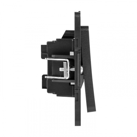 EKF PROxima Стокгольм Черный Выключатель 1-кл, 10А