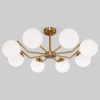 Потолочная люстра 70154/8 латунь Eurosvet Frost