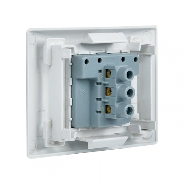 EKF PROxima Выключатель 10А, 1 клавишный проходной без индикатора