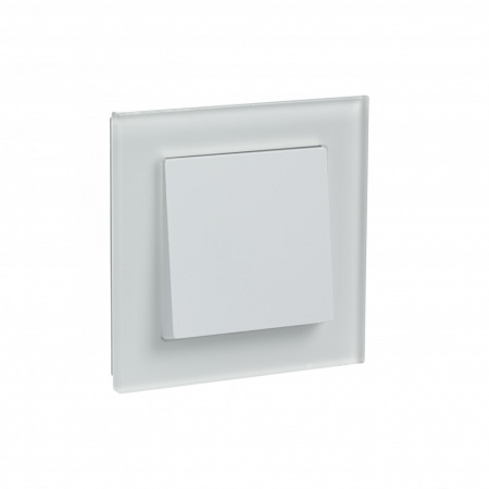 SE AtlasDesign Nature Матовое стекло белый Рамка 1-ая