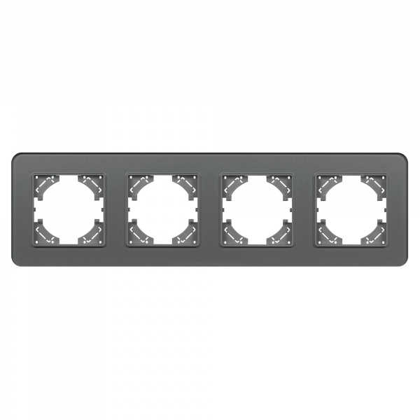 Arlight Рамка стеклянная FRM-OMALI-GS-4-GR (-)