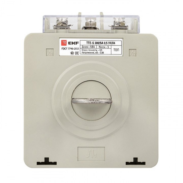 EKF PROxima Трансформатор тока ТТЕ-A-300/5А с клеммой напряжения класс точности 0,5