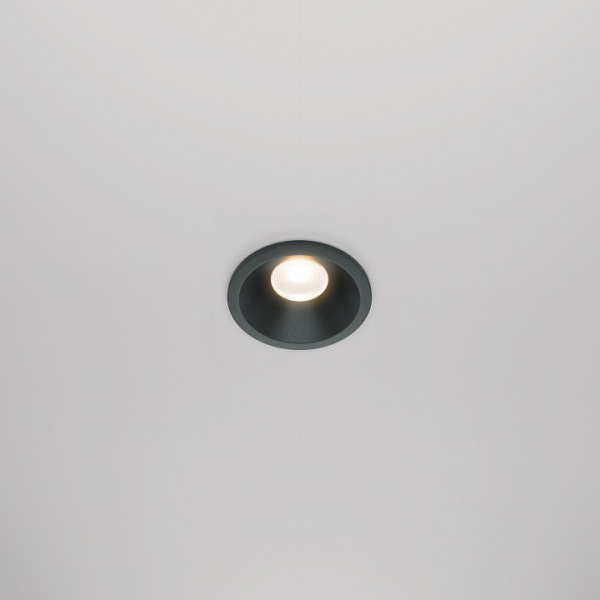 Встраиваемый светильник Downlight DL034-01-06W3K-B Maytoni Zoom