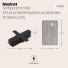 Прямой коннектор TRA002C-11B Maytoni Accessories for tracks
