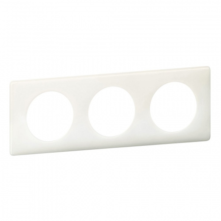 Legrand Celiane2 Белый глянец Рамка 3-ая (2+2+2 мод)