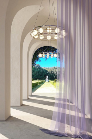 Подвесной светильник MOD312PL-12GCH Maytoni Carcass