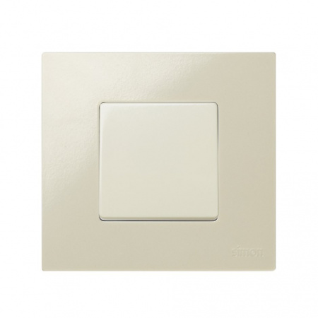 Simon 27 Мех Слоновая кость Кнопка клавишная, 10А 250В