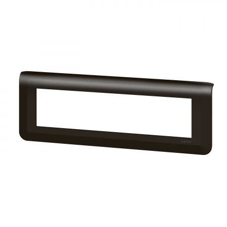 Legrand Mosaiс Рамка - Программа Mosaic - 8 модулей - матовая черная