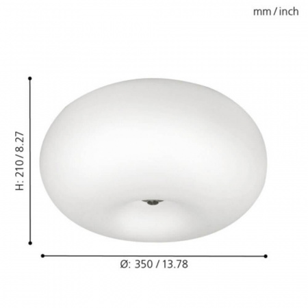 Настенно-потолочный светильник Eglo OPTICA-C 75353