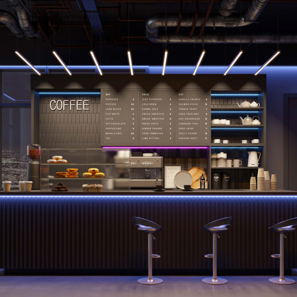 Arlight Профиль ARH-DECORE-S12-LINE-EDGE-3000 ANOD (Алюминий)