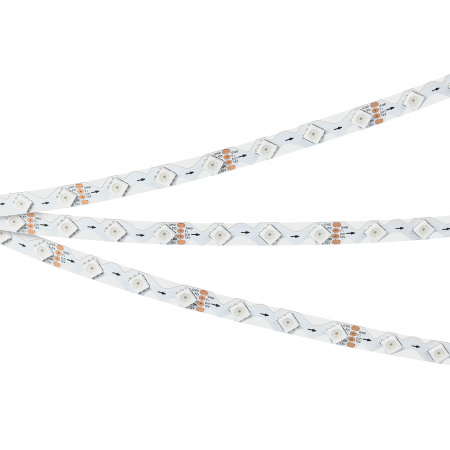 Arlight Лента SPI-RZ-B60-8mm 12V RGB-PX1-BPT (9 W/m, IP20, 5060, 5m) (-)