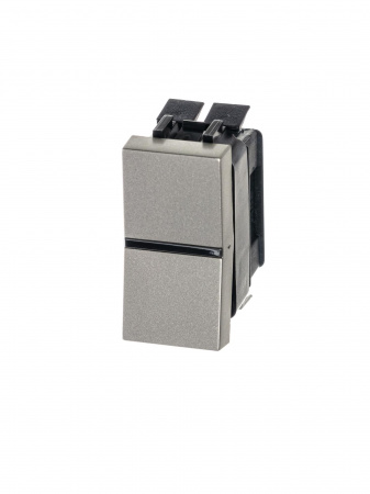 ABB NIE Zenit Шампань Переключатель 1-клавишный 1 мод