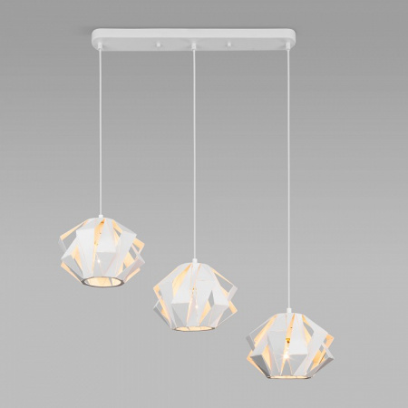 Подвесной светильник 50137/3 белый Eurosvet Moire