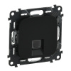 Legrand Valena ALLURE DIY Антрацит Розетка ТЛФ 1-ая (RJ11)