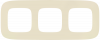 Legrand Valena ALLURE Слоновая кость Рамка 3-ая
