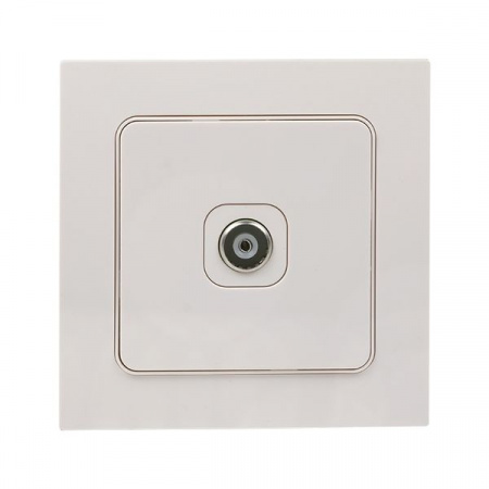 EKF PROxima Стокгольм Механизм Розетки TV 1-местной проходной 75Ом 5-862МГц белый