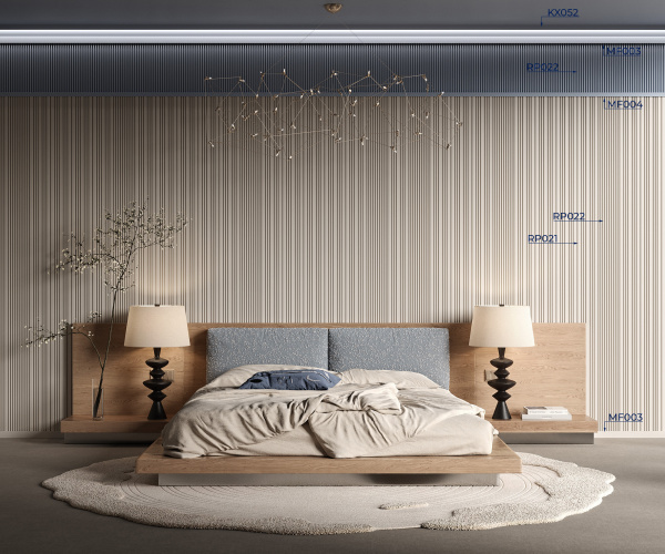 Панель RP022, 156х12, 2800мм, Экополимер/12