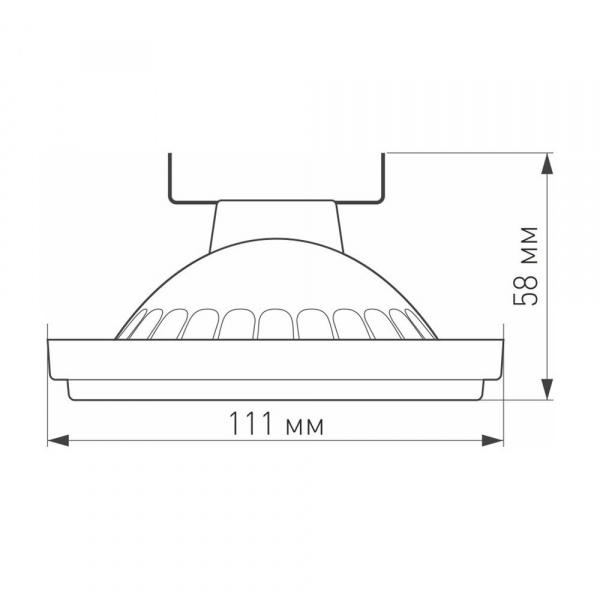 Лампа Arlight AR111-UNIT-G53-15W- Warm3000 025640