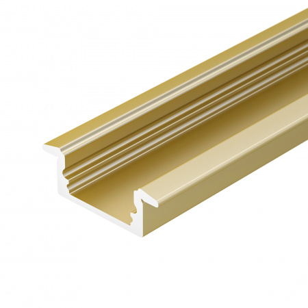 Arlight Профиль LINE-2308-F-2000 ANOD GOLD (Алюминий)