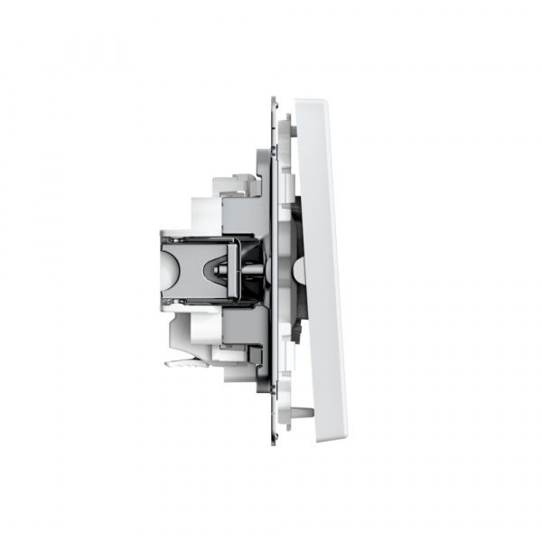 Systeme Electric ArtGallery Белый Выключатель 2-клавишный, 10АХ, механизм, быстрозажим. клем.