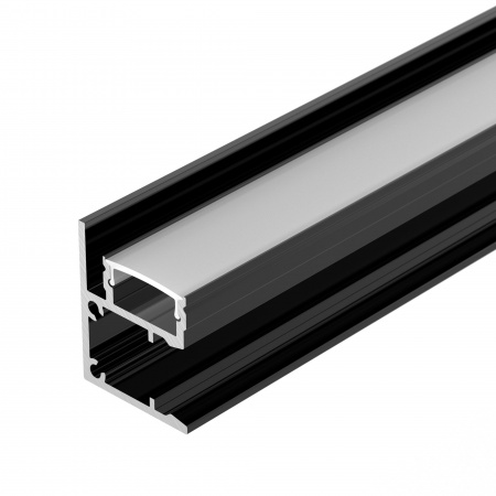 Arlight Профиль WALL-2228-2000 ANOD BLACK (Алюминий)