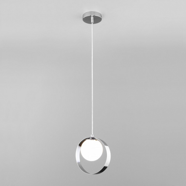 Подвесной светильник с плафоном 50205/1 хром Eurosvet Dublin