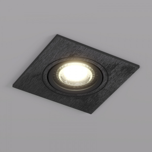 DK3021-BK Встраиваемый светильник, IP 20, 10 Вт, GU5.3, LED, черный, пластик