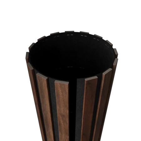 Акустическая панель FLEX Дуб Барон темный 2750×600 мм рейка 25x6мм