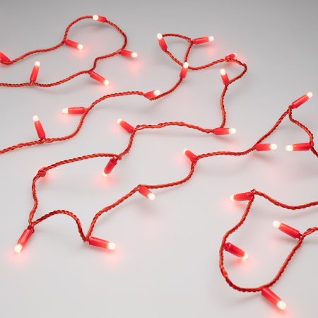 Arlight Светодиодная гирлянда ARD-STRING-CLASSIC-10000-RED-100LED-MILK-STD Red (230V, 7W) (Ardecoled, IP65)