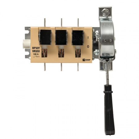 EKF PROxima Выключатель-разъединитель ВР32У-31A31240-R 100А, 1 направ. с д/г камерами, с передней смещённой рукояткой MAXima