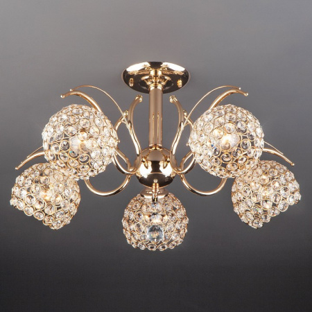 Потолочная люстра 7777/5 золото Eurosvet Mirage