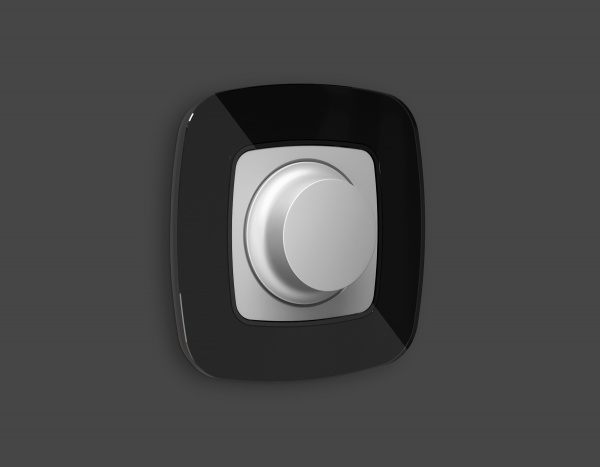 Рамка OMEGA Radian (Черный Стекло закаленное натуральное) 1-ая OF350801