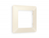 Рамка ALFA Line (Бежевый матовый) 1-ая AF110331
