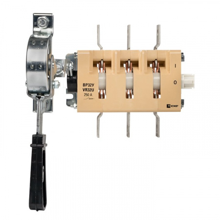 EKF PROxima Выключатель-разъединитель 32У-35A31240-R 250А, 1 направ. с д/г камерами, с передней смещённой рукояткой MAXima