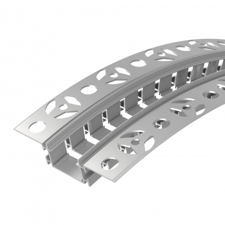 Arlight Профиль FANTOM-BENT-W23-TOP-2000 ANOD (Алюминий)