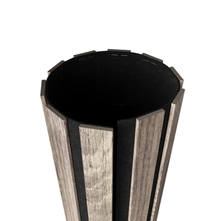 Акустическая панель FLEX Дуб Рейн 2750×600 мм рейка 40х6 мм