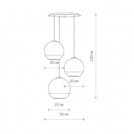 Подвесная люстра Nowodvorski Globe PLus 7607