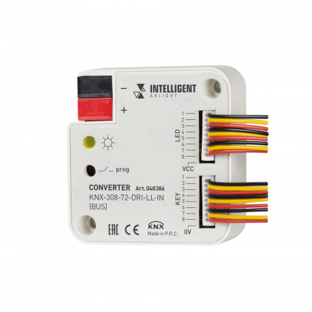 Arlight INTELLIGENT Конвертер KNX-308-72-DRI-LL-IN (BUS) (IARL, IP20 Пластик, 2 года)